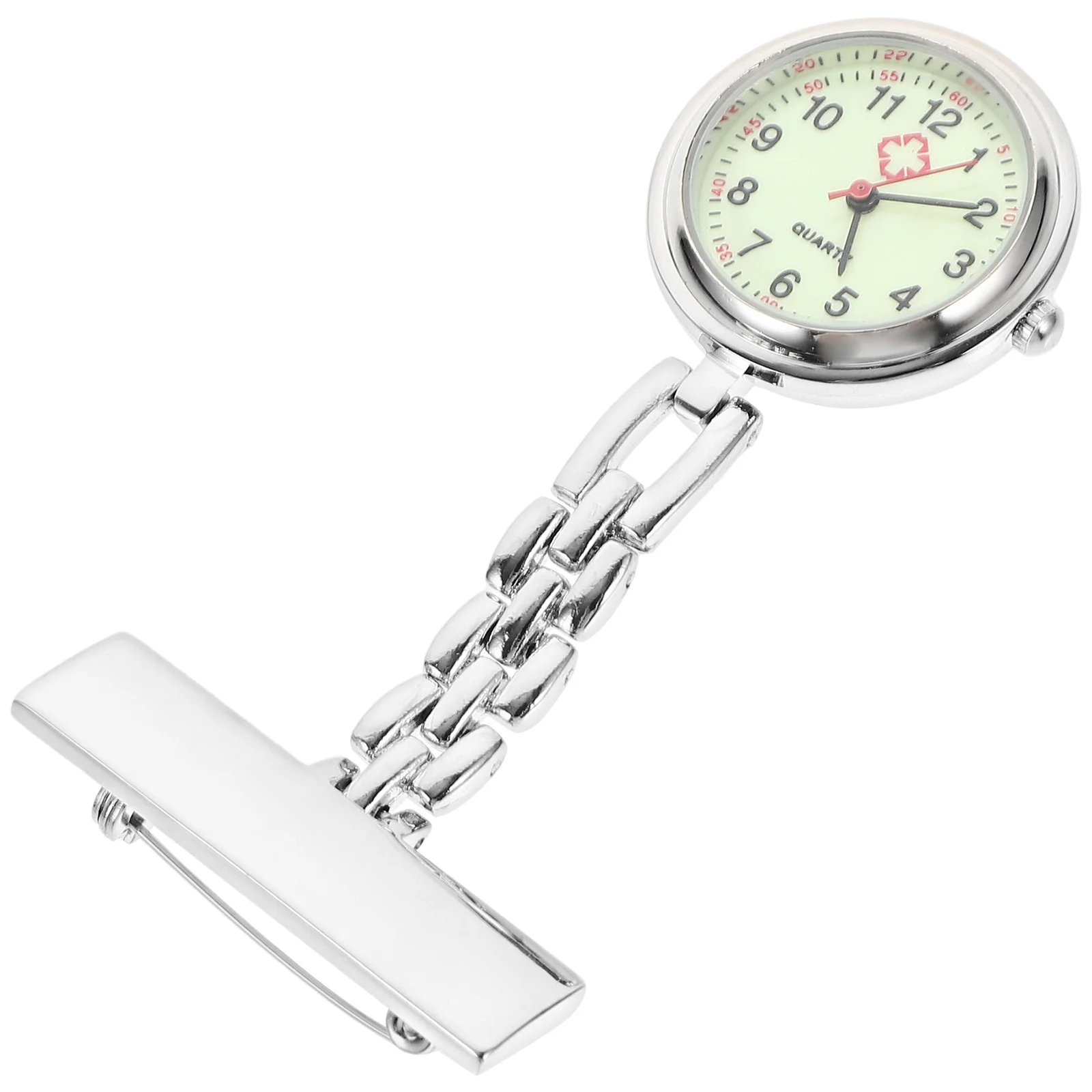

1pc Nurse Lapel Stylish Quartz Fob Watch With Safety Pin For Nurses Doctors Medical Professionals Pocket Watch Gift Nurse Week
