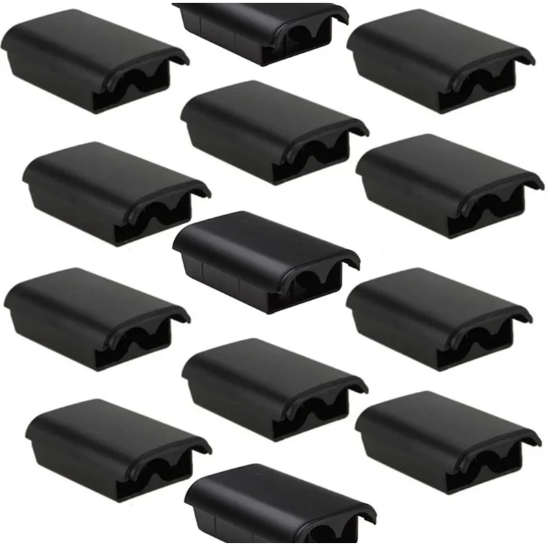 50PCS Rechargeable AA Battery Back Cover Case Shell For Xbox 360 Wireless Controller New Game Accessories Balck White