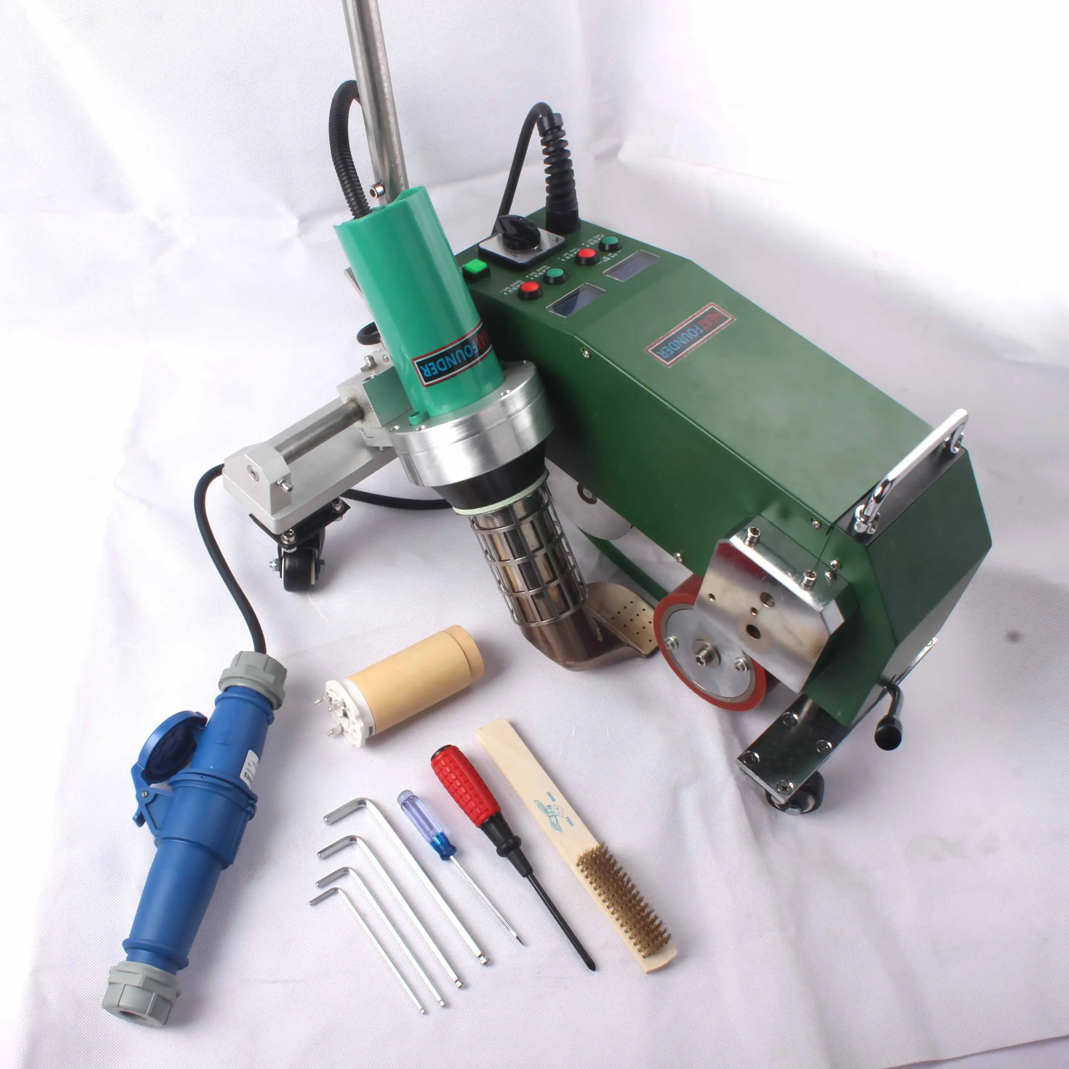 China Manufacturer 220V 3400W HDPE Manual Pipe Butt Welding Machine For Tarpaulin PVC Tents