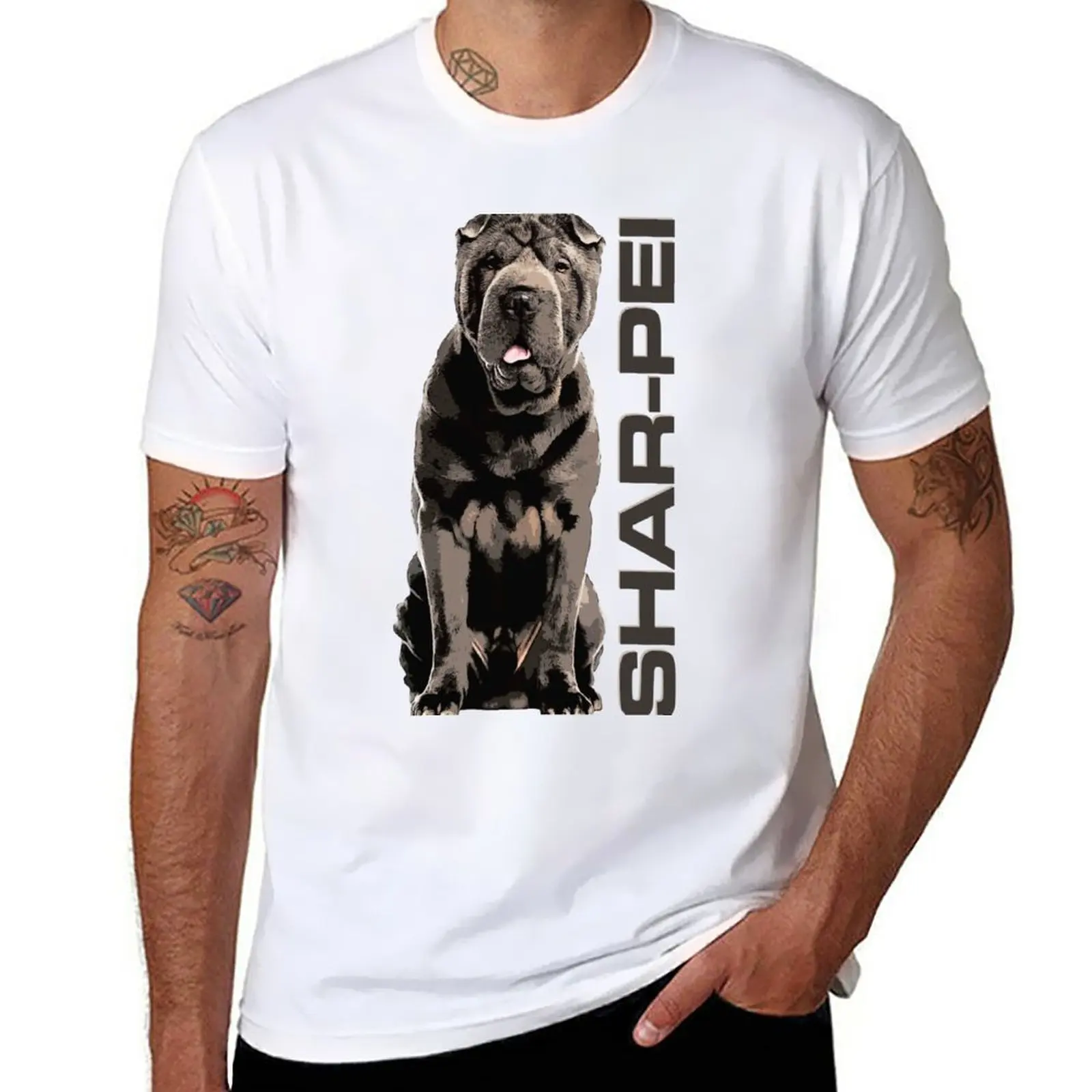 New Shar-Pei T-Shirt graphic t shirt T-shirt for a boy mens t shirts pack