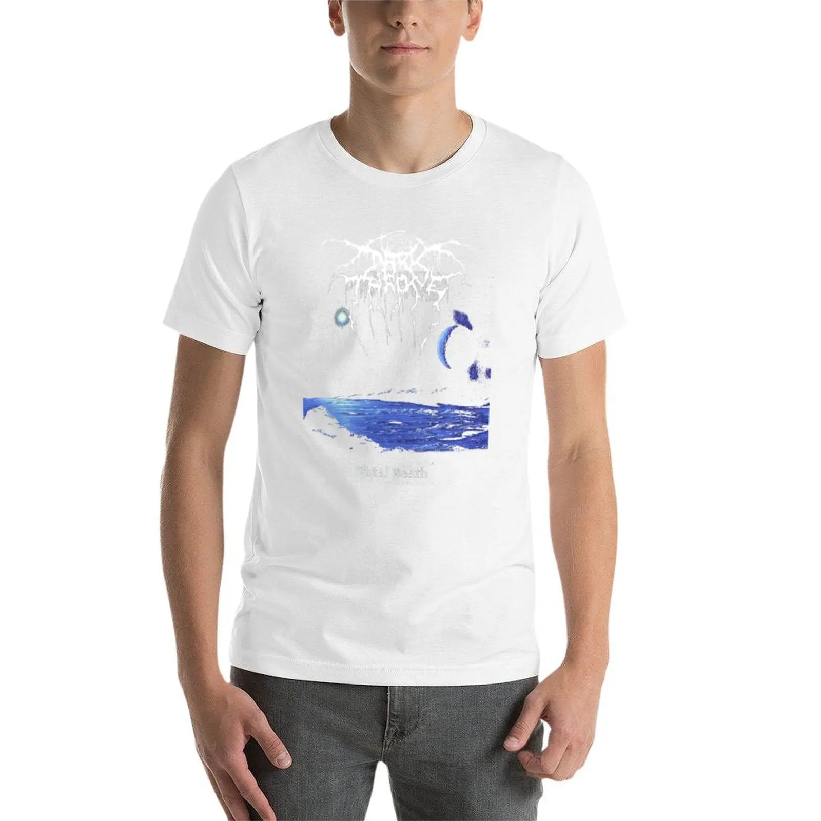 الأكثر مبيعا! تي شيرت Total Sea Moon تي شيرت رجالي مصمم تي شيرت رجالي من القطن الثقيل #4