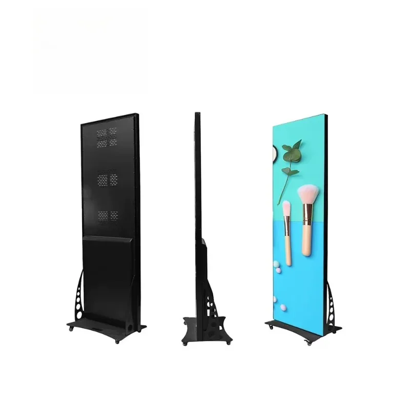 High Definition Digital Signage Display P2.5/P4 Indoor Standing LED Poster Display
