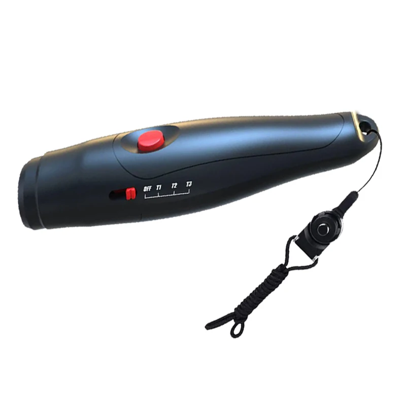 Three-level electronic whistle, with built-in sound, suitable for outdoor sports, traffic control, referee work, as well as pet