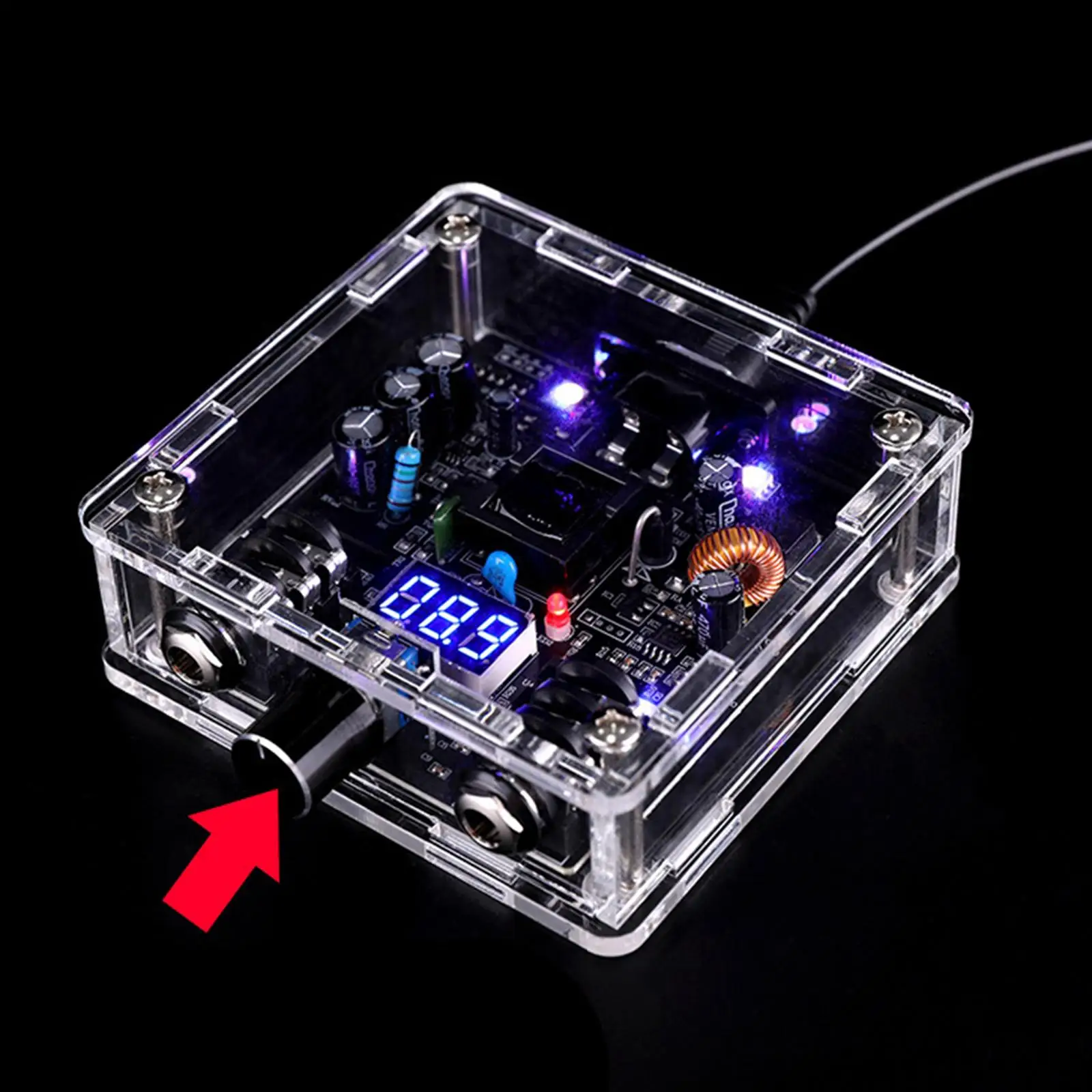 

Professional Power Supply EU Plug Color LEDs 0V-18V Acrylic for Artists