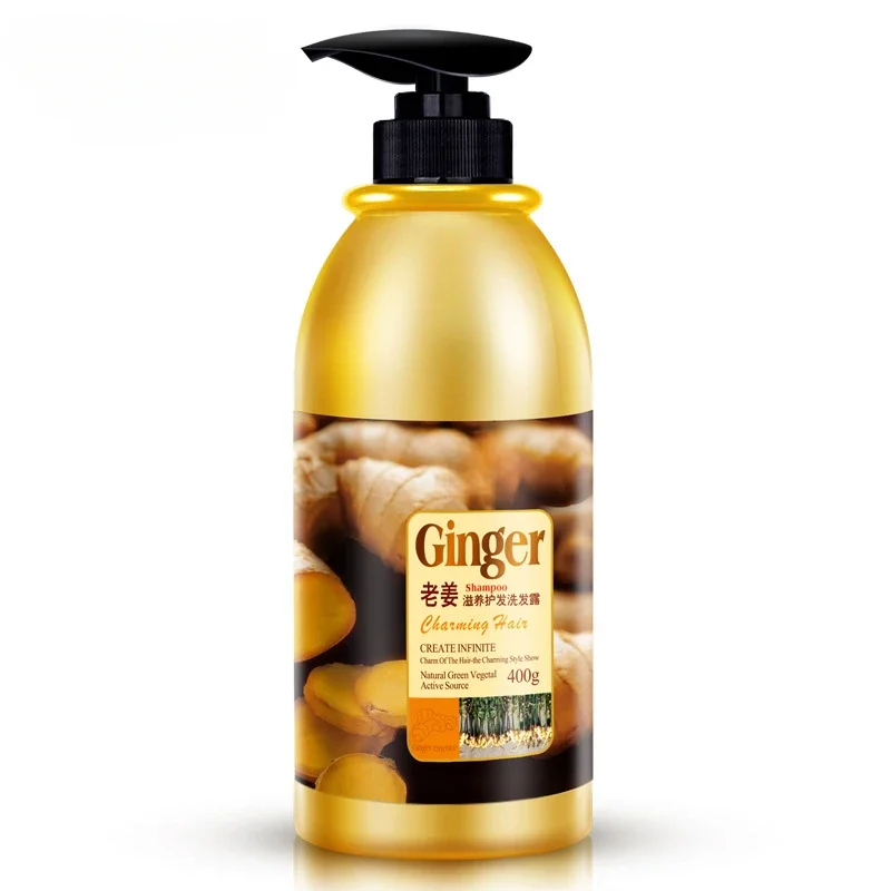 

Natural Ginger Shampoo and Conditional Anti Hair Loss and Hair Growth Fast For Oil Control Hair Care 400ml