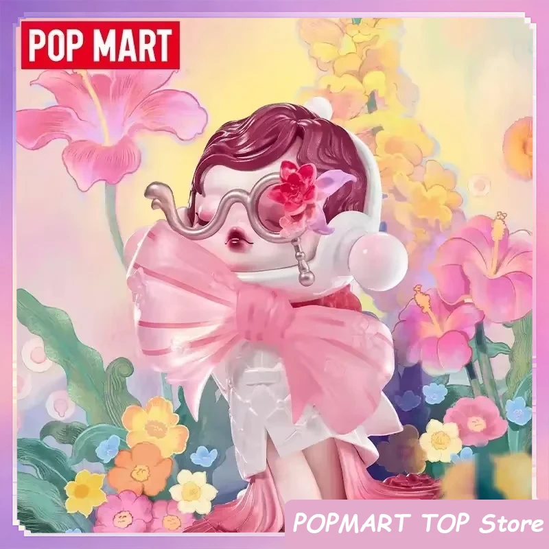 

POPMART Hand in Hand Series Mystery Blind Box Toys Kawaii Аниме Фигурка Мультяшная модель Домашний декор Настольные куклы Подарки для девочек