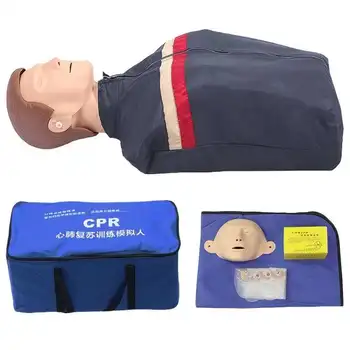 Half Body Adult CPR Training Manikin Professional Nursing Training Mannequin Teaching Model  First Aid Training Dummy