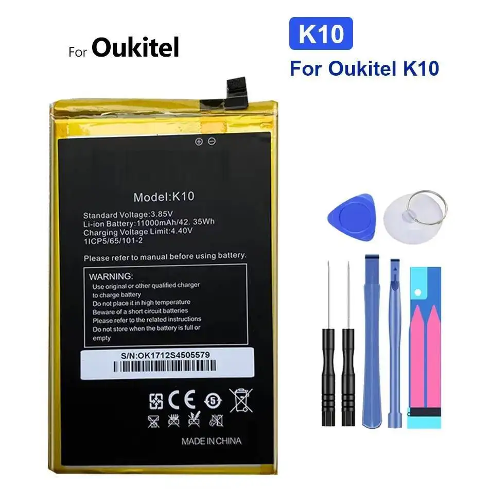 

Long Lasting Mobile Phone Battery 11000Mah For Oukitel K10