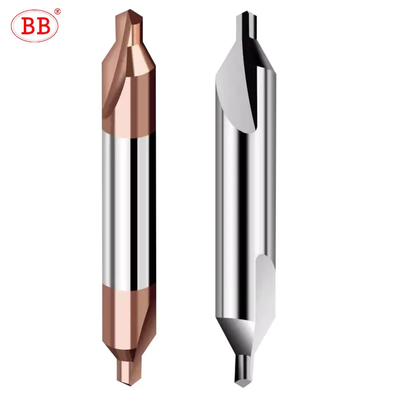 BB Center Drill Carbide Chamfer Lath Bit A Form Diameter 1 1.5 1.6 2 3.15 4 5 6 for Metal Aluminum