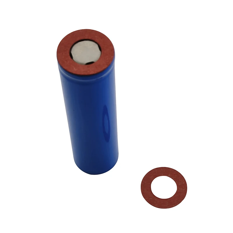 200pcs Battery Anode Hollow Point Insulator Gasket Li-ion Battery Anode Insulation Gasket Insulator Ring For 18650 Series Li-ion