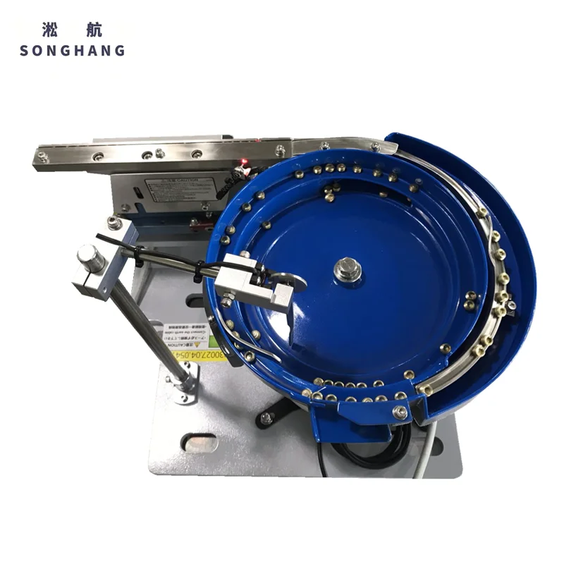 Factory Wholesale Multifunctional Vibratory Bowl Feeder Assembly Machine With Motor PLC 1 Year Warranty High Efficiency Low Cost