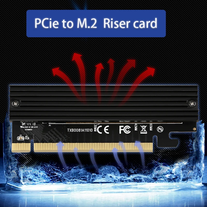 

Плата-Контроллер Расширения M.2 к PCIE X16 PCIe конвертер игровой PCI-E переходная карта адаптер для настольного компьютера Поддержка Windows/MAC/Linux