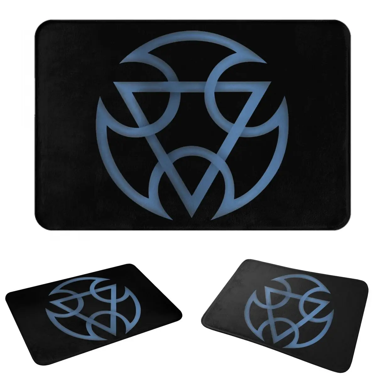 Sub Zero Lin Kuei Mortal Kombat Non-slip Doormat Floor Mat Absorbent Mat Carpet Rug for Kitchen Entrance Home Balcony Footpad
