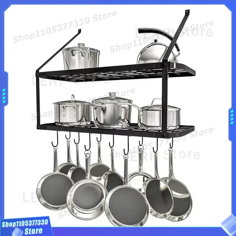 Adjustable Kitchen Wall Mounted Pot Lid Holder Rack Organizer Storage Bracket for Cabinet Door Hanging Stand Home Utility