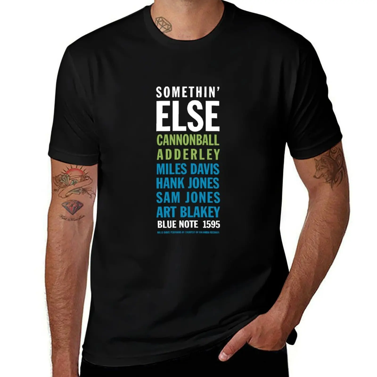 mílés saxophone dávís Somethin Else Selections From 1958 T-Shirt Summer Festival T-Shirt