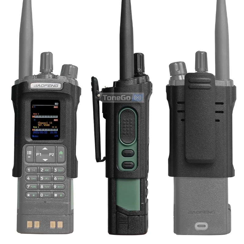 الأصلي Baofeng DM-32 اسلكية تخاطب حزام كليب Hoster حزام حامل الحال بالنسبة مع كليب الحافظة UV-32 DM 32UV راديو الملحقات