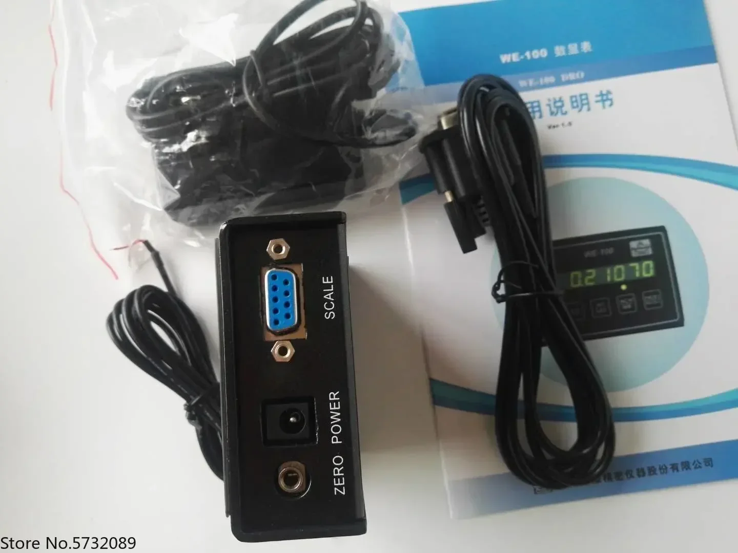 WE-100 Digital Display Meter We100 Display with RS232 Single Axis Multifunctional Mini Digital Display Box
