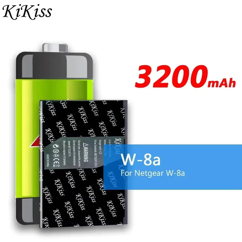 

3200mAh High Capacity For Netgear W-8a Reliable Replacement Router Battery