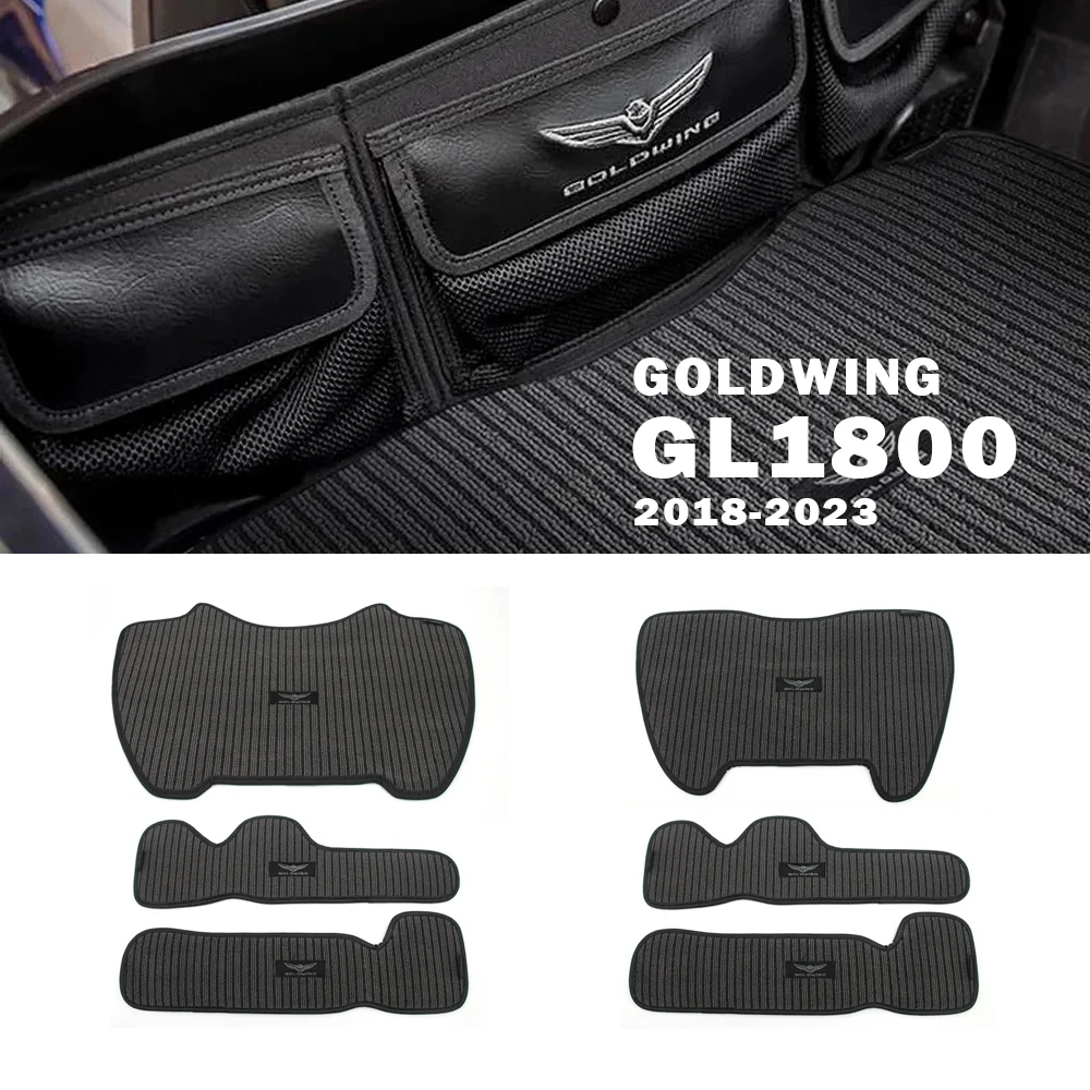 GL1800 accessories Motorcycle Trunk Organizer for honda goldwing gl 1800 Tour Automatic DCT Airbag 2018-2023 Storage Bag Leather