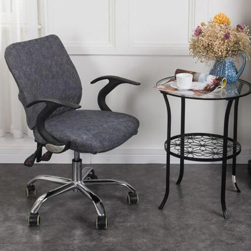 Home Office Computer Chair Universal Full Stretchable Rotate Chair Seat Covers For Home Kitchen Hotel Office Wedding