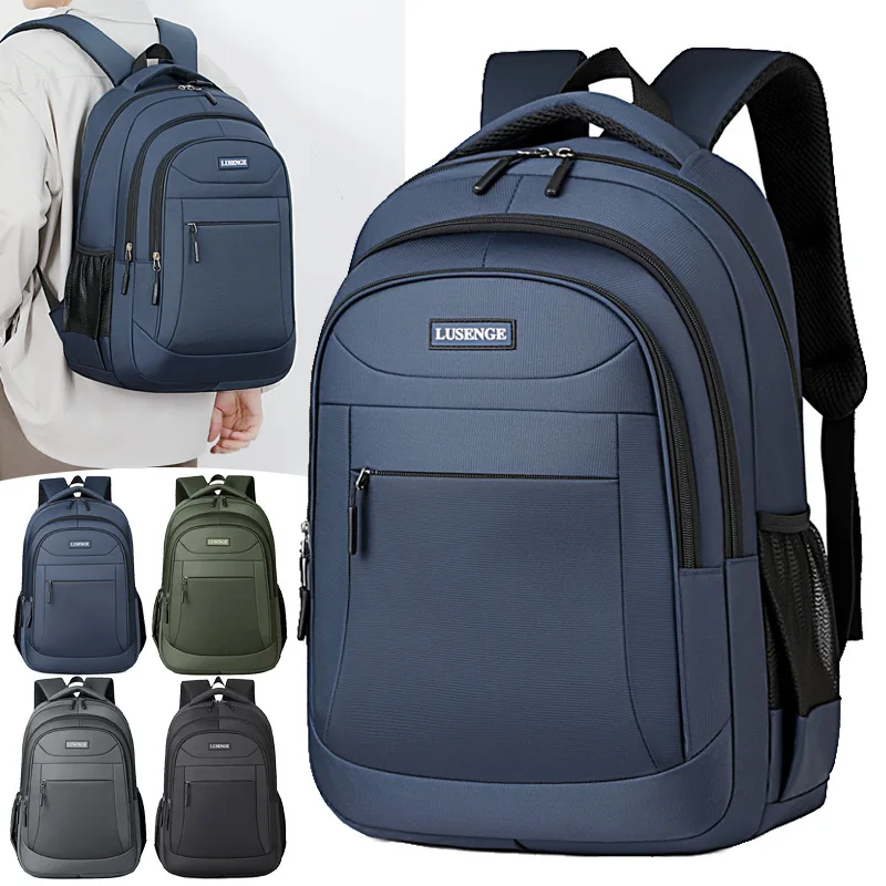 Men's Backpack Cross-border Large Capacity Business Lightweight College Student Travel Leisure College Student Computer School