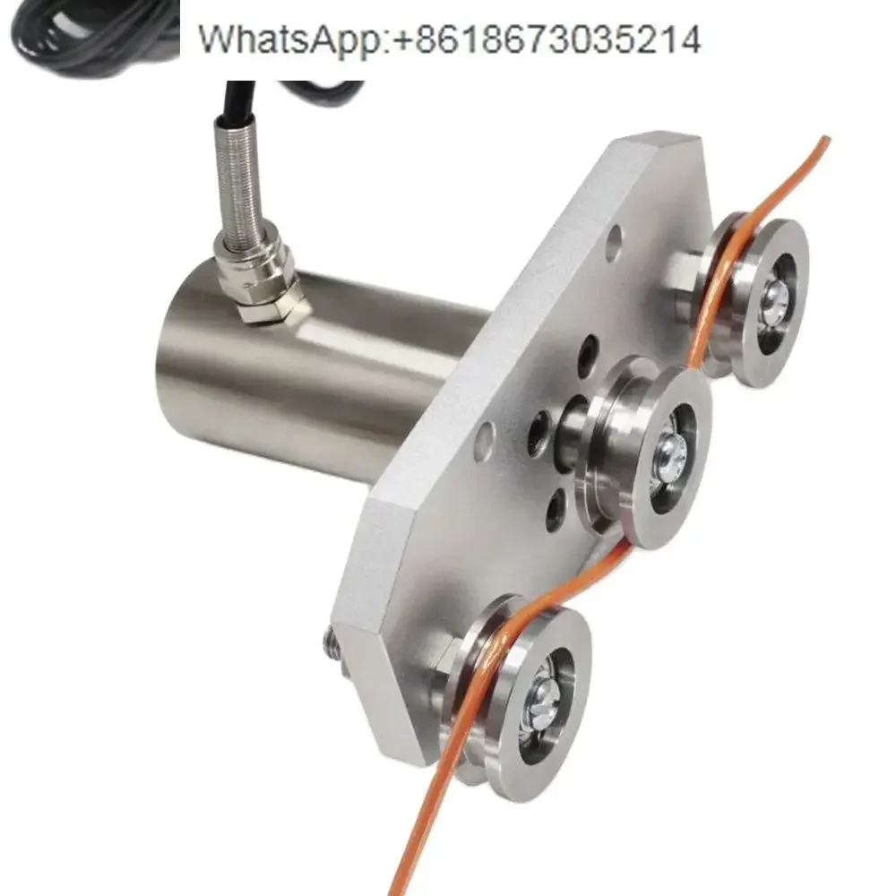 Three Pulley Tension Sensor Pull Sensor DYZL-107 2 5 10 20 30 50 100KG  For Tension Measurement Of Various Optical Fibers, Yarns