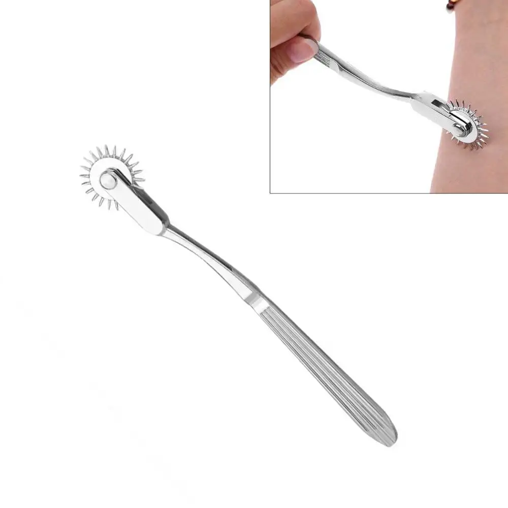 Wartenberg Pin Wheel Zinc Alloy Nerve Tester Medical Diagnostic Tool Pin Wheel Needles Wheel Roller Health Care