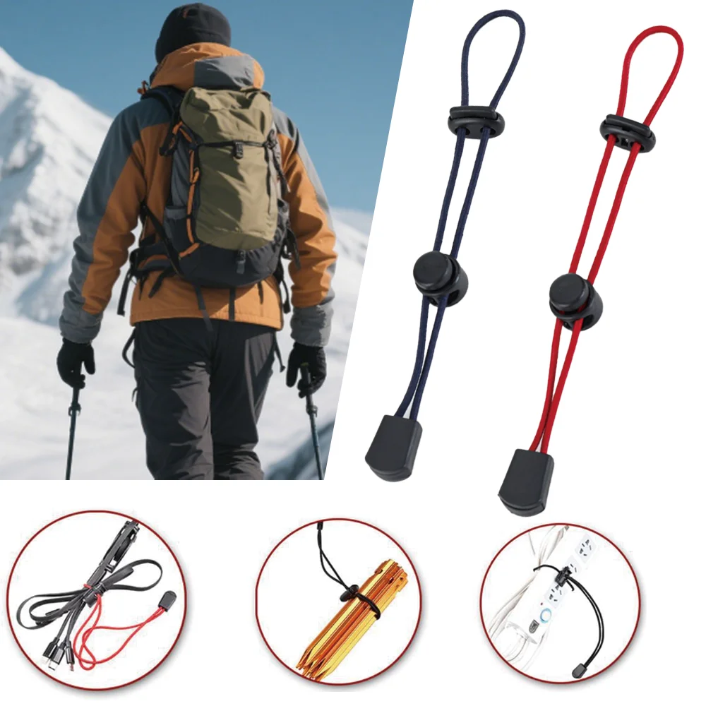

Elastic Hiking Strapping Ropes with Adjustable Buckle - Versatile for Backpacks, Clothing, Gear Securement,Hiking Accessories
