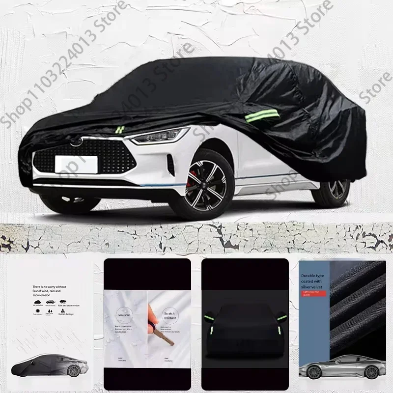 

For BYD E3 Auto Anti snow Anti dust Anti uv Anti Frost Anti peeling paint And Anti Rainwater car cover Car cover black