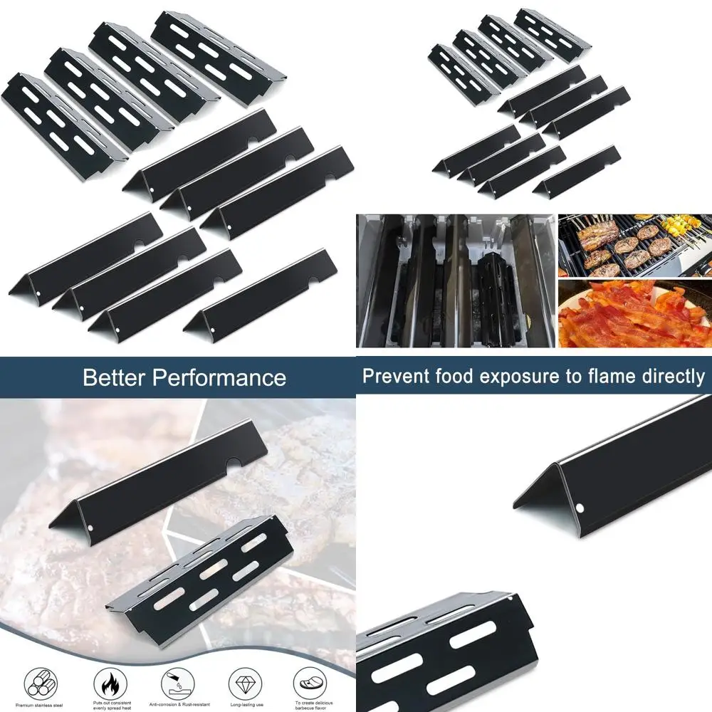 

Weber Genesis II E-410/S-410 & LX E-440/S-440 Porcelain Steel Flavorizer Bars and Heat Deflectors (66030, 7+ES/410, 4)