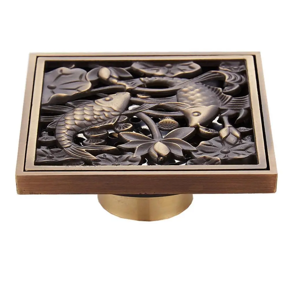 

Изысканный квадратный латунный слив для душа, предназначенный для стандартных сантехнических размеров с минимальными усилиями.