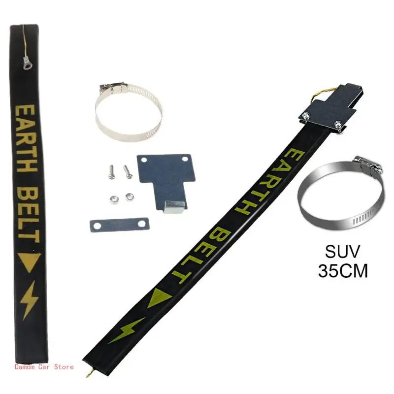 Antistatic Car Grounding Current Electrostatic Belt Warning Reflective Tape Wire