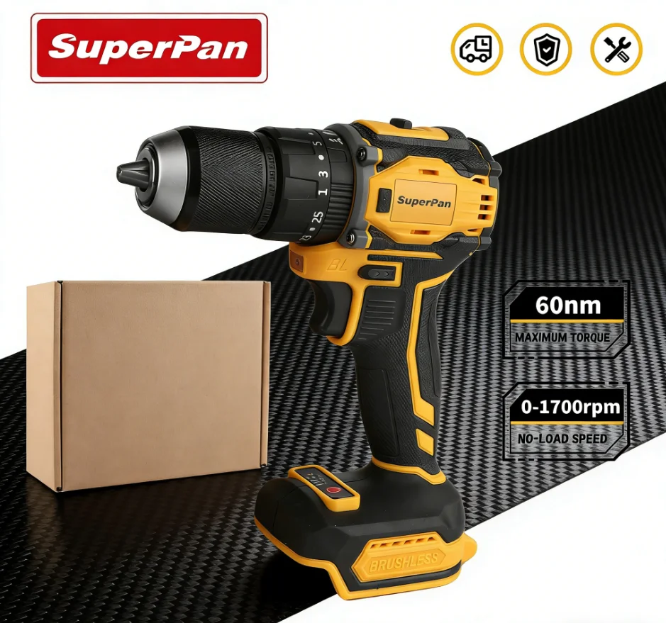 ブラシレスリチウム電池インパクトドリル-家庭用-業務用多機能電動工具-dewaltバッテリーピン対応