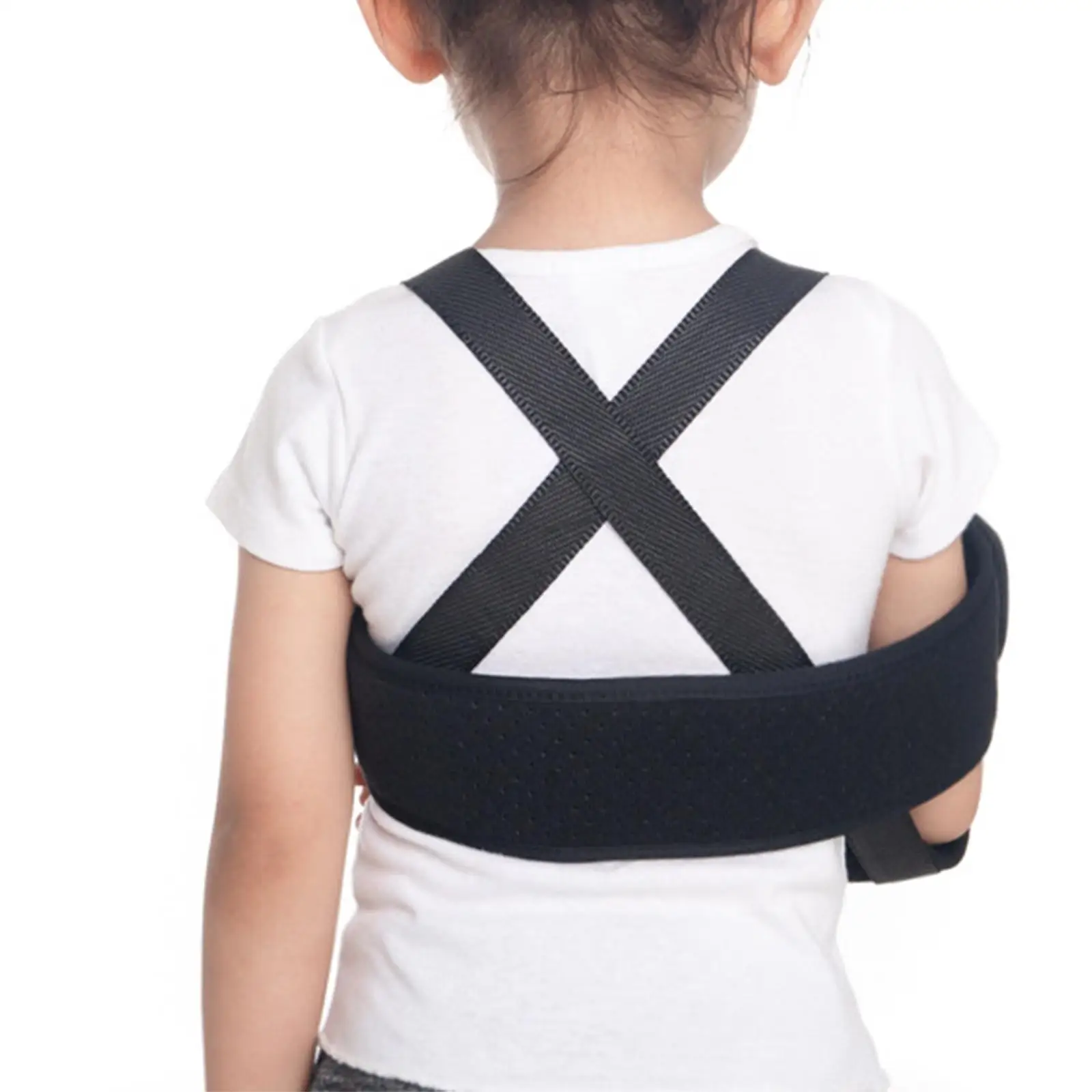 Child Forearm , Breathable Wrap Brace Nylon Kids arm rest for Broken Arm Broken Elbow Shoulder Injury Dislocation Child