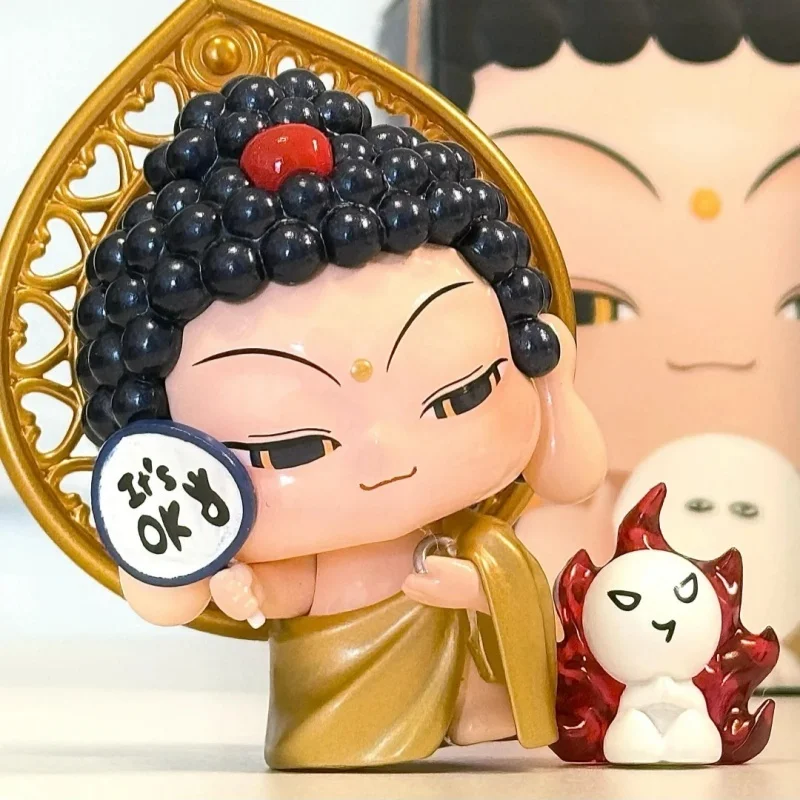 Nova chegada fufu vara série na moda caixa cega figura colecionável decoração de mesa surpresa misterioso festivo bonito presente