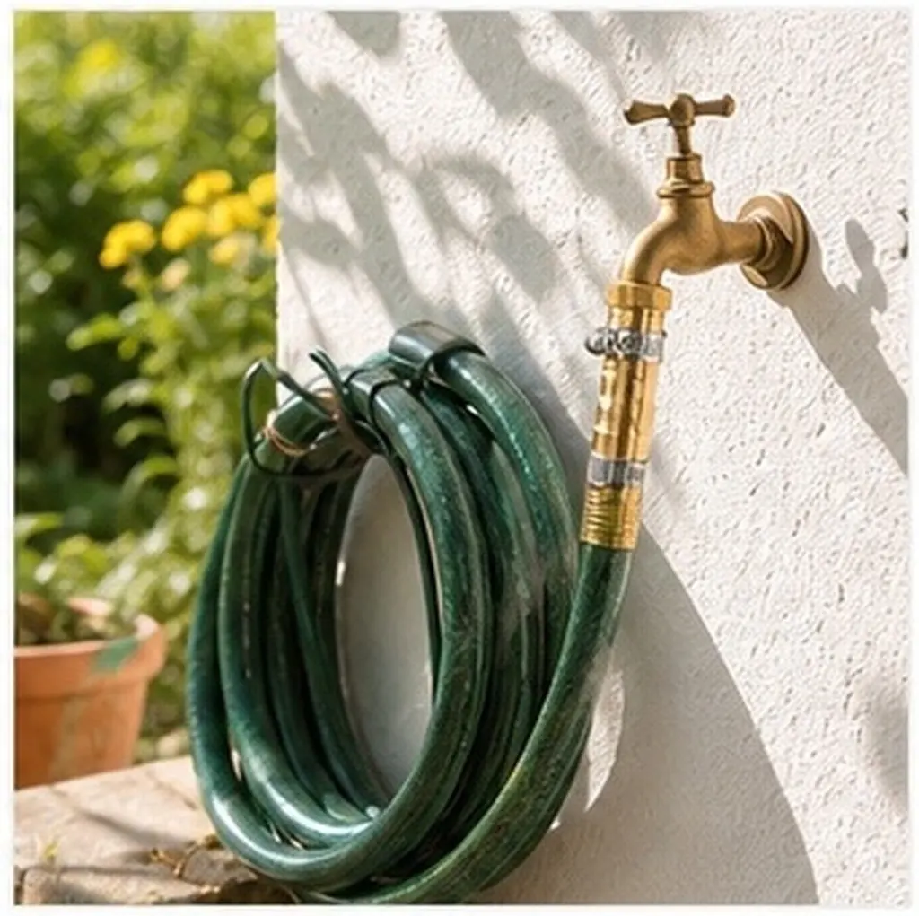1Set Premium Brass Barb Hose Connectors and Stainless Steel Hose Clamps Repair Kit for Garden Watering Systems Home Plumbing