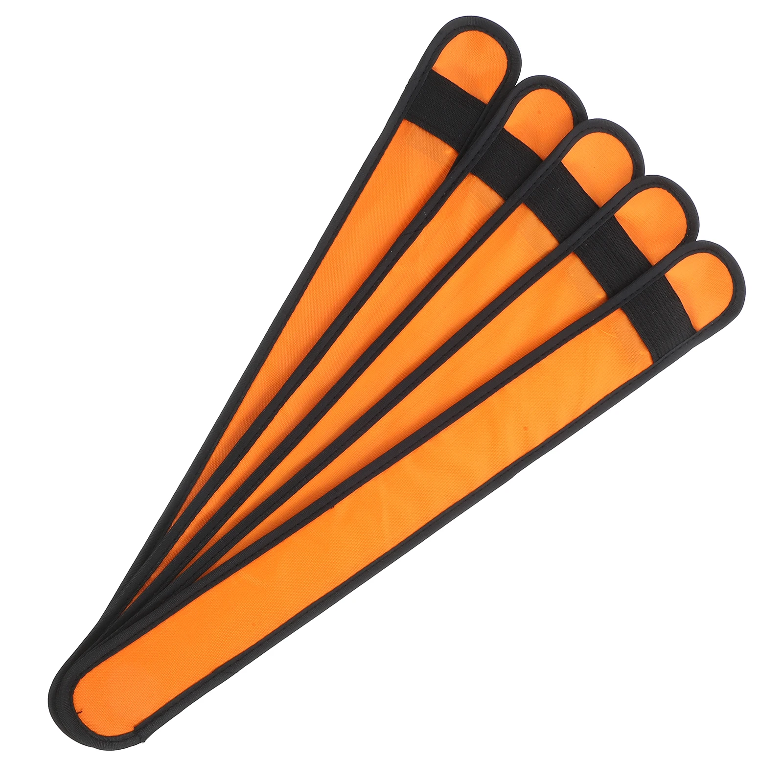 

5 Pcs Wrist Band Luminous Armband Walking Led Slap Wristbands Fitness Ankle Orange Visibility for Outdoor