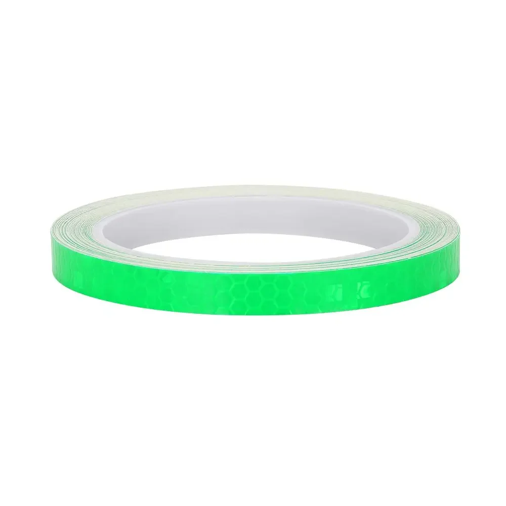 Hot Sale 6 Colors Motorcycle Rim Tape Reflective Wheel Stickers Warning Effect Decals Vinyl Waterproof Bright Car Stickers image 3