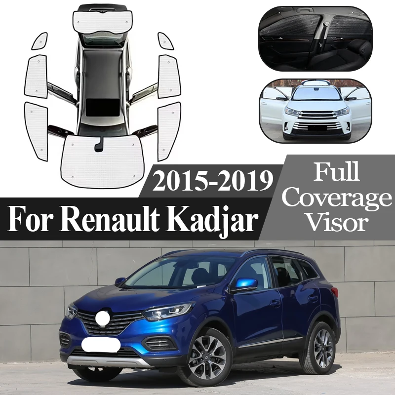 

Auto Accessories For Renault Kadjar 2015~2018 2019 Anti-UV Car Full Window Sunshade Coverage Sunshade Cover Protection Board