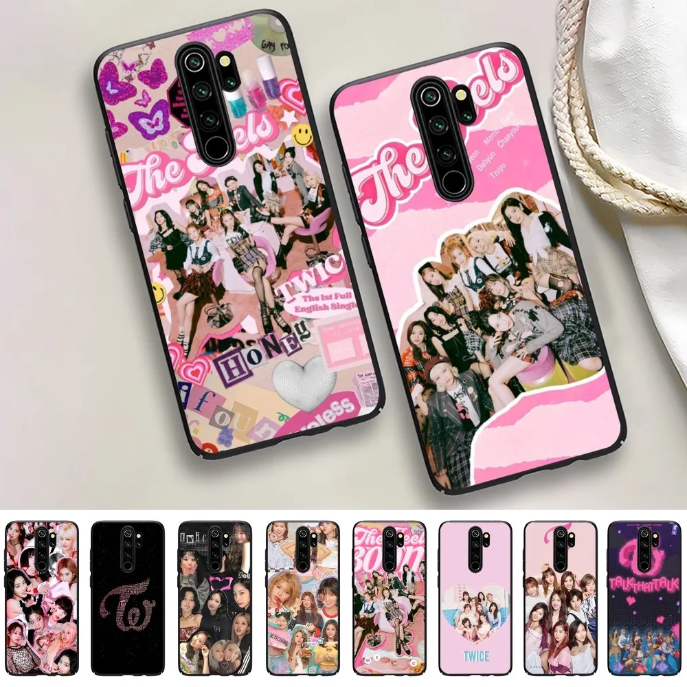 KPOP Girl T-TWICES Phone Case For Redmi 5 6 7 8 9 10 plus pro 6 7 8 9 A GO K20 K30 K40 pro plus F3 Fundas