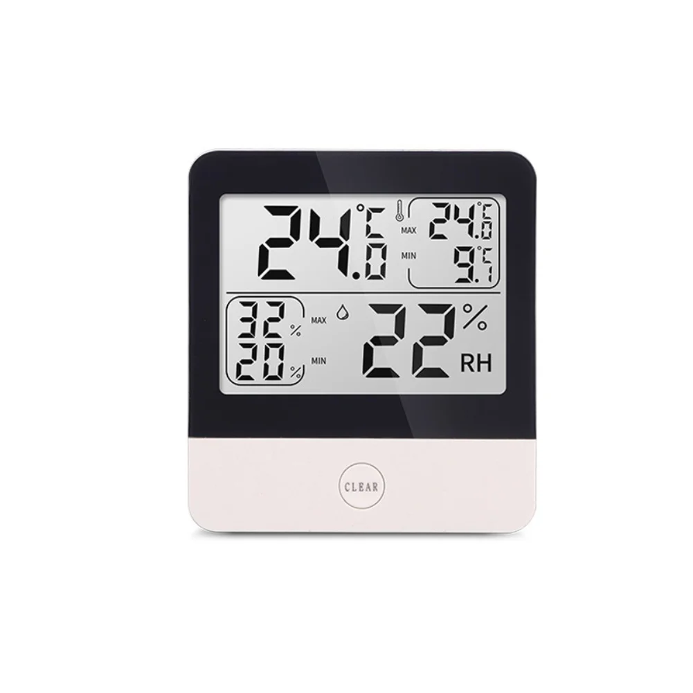 Climate Monitor Thermo-Hygrometer Greenhouse Monitoring Dual Measurement Function Temperature Range -50 C To 70 C