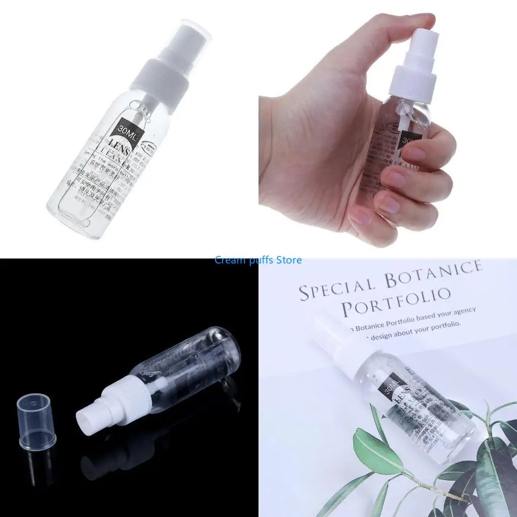 50LE 30ml Glasses Lens Cleaner Agent Mirror Sunglasses Screen Cleaning Phone Co