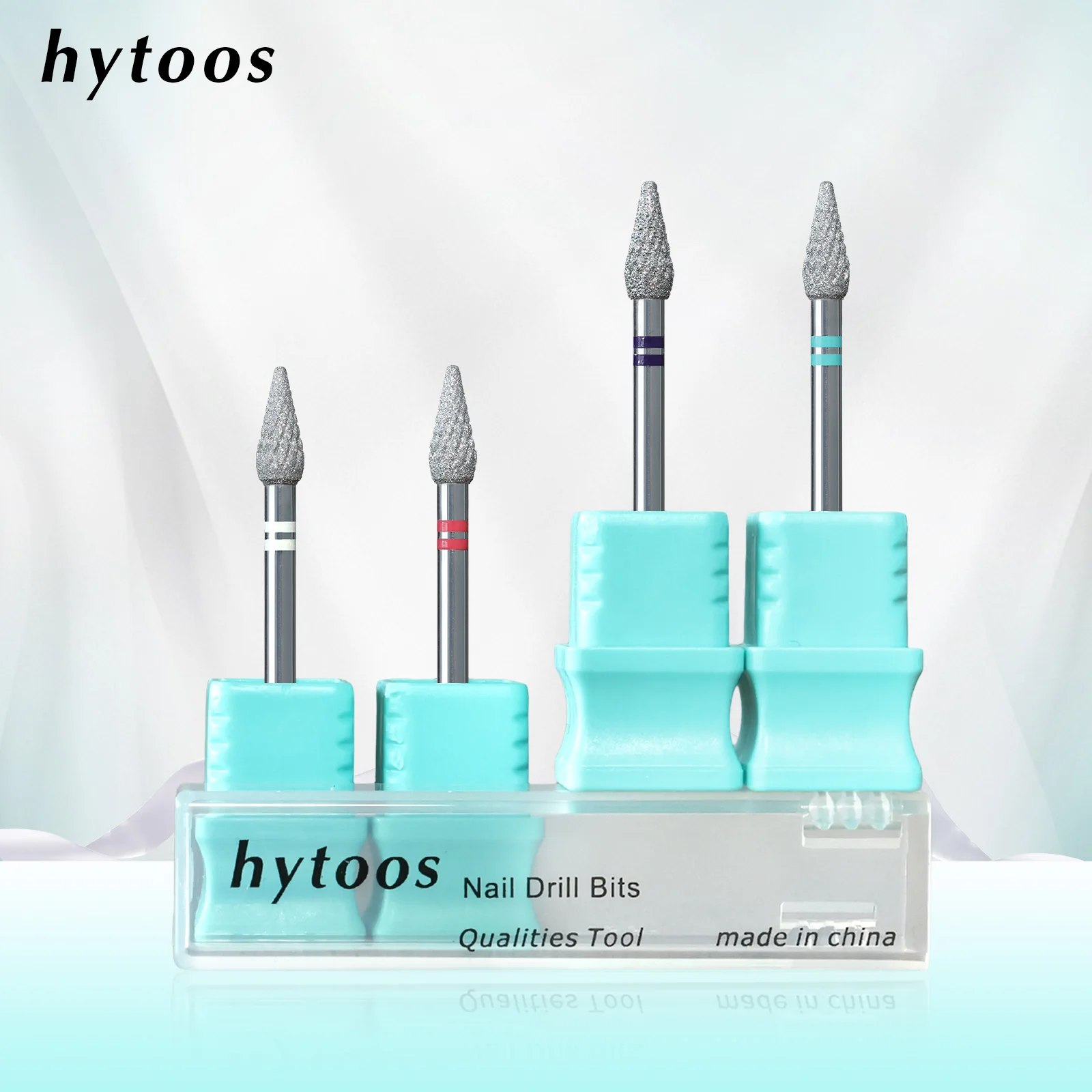 

HYTOOS Diamond Cut Pro Сверла для ногтей Chrome Bud Русская бита для кутикулы для электрической дрели для ногтей Очиститель омертвевшей кожи Инструмент для приготовления ногтей
