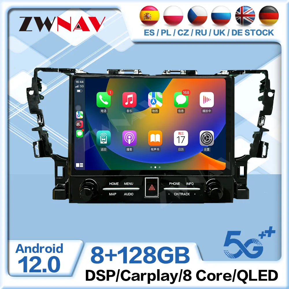 

Автомагнитола 11,6 дюйма с сенсорным экраном для Toyota ALPHARD 30, Android, Автомобильный мультимедийный плеер для Carplay, GPS-навигация, аудио Авторадио