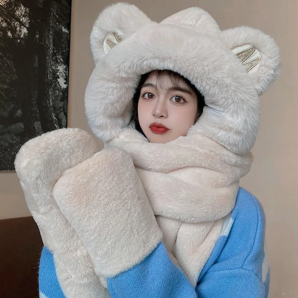 casual-windproof-bear-ear-hat-thickening-women-caps-ear-protection-cap-winter