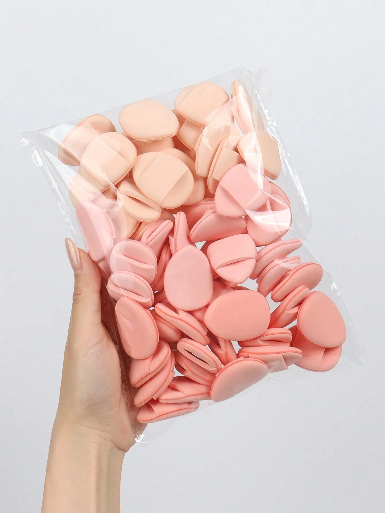60 Piezas Esponjas De Aire mini, Que Incluyen Cojines De Aire, Esponjas Mixtas Sin Látex Y Esponjas De Maquillaje