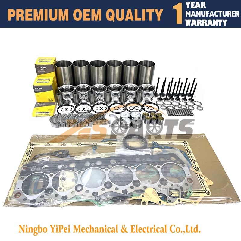 S6S Engine Rebuild Kit Overhual Kit For MITSUBISHI s6s Engine