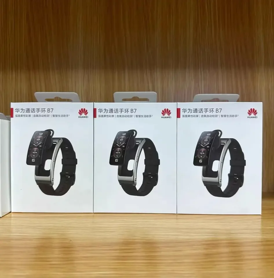 High performance Band B7 HarmonyOS 2 100% new Wristband Support waterproof With Earbuds B7 smart bracelet