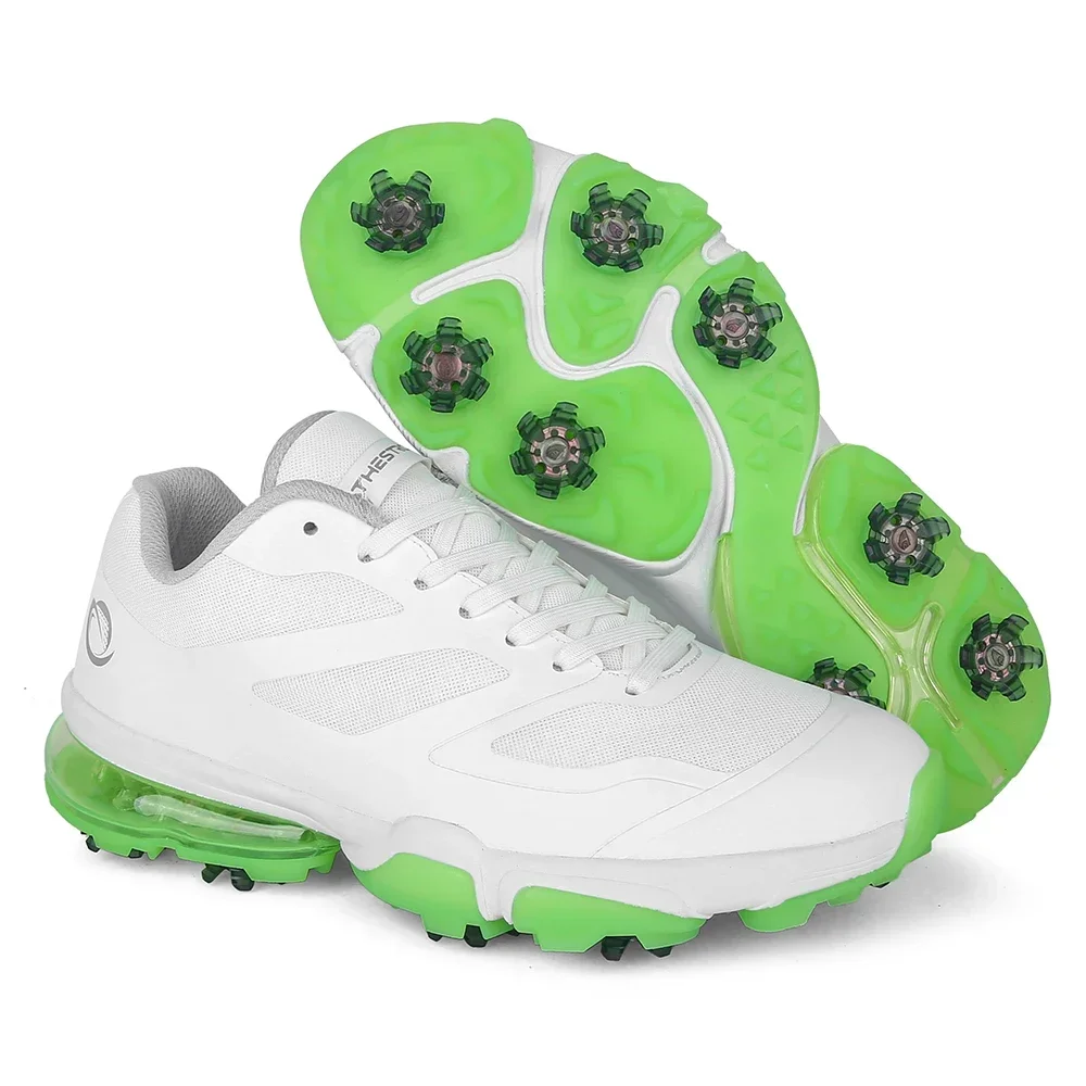 Professional Spikes Golf Shoes Men Golf Wears for Men Comfortable Golfers Footwears Luxury Walking Sneakers