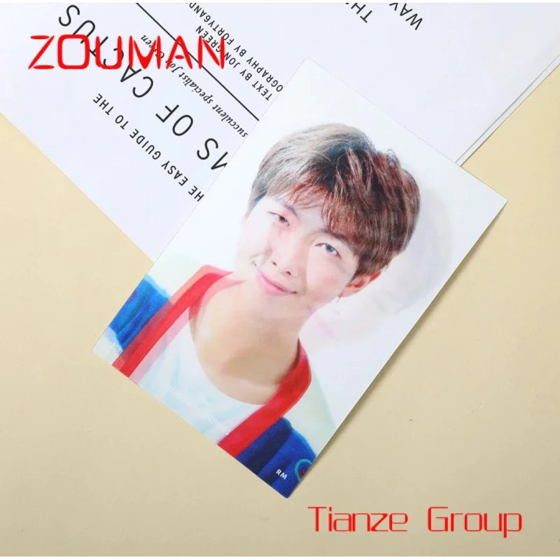 Personalizado 3D Lenticular Printing Business Photo Card, cartão postal Photocard para K-pop, 2.3*3.5 inch, por atacado